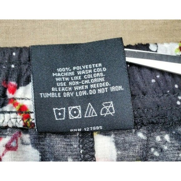 Hawke & Co Sledding Snowman Fleece Pajama Fleece Pants XL Style F19-846HC - Picture 2 of 9